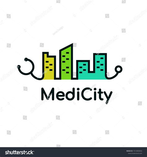 Medical City Vector Logo Template This Stock Vector (Royalty Free ...