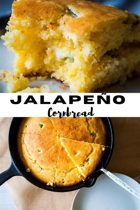 Cast Iron Skillet Jalapeno Cornbread Recipe! | Jalapeño cornbread ...