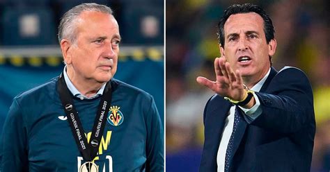 Villarreal chief takes parting shot at Unai Emery after he quits for ...