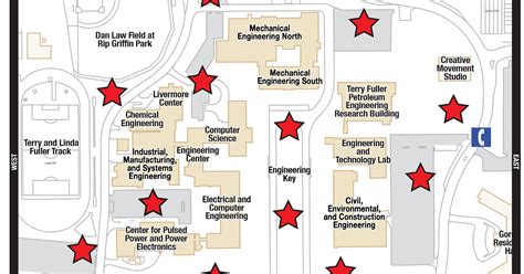 Texas Tech Campus Map