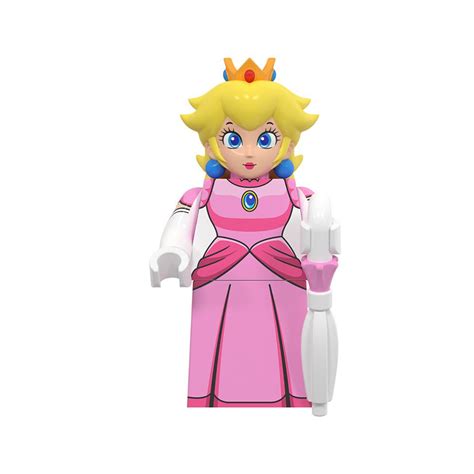 Princess Peach Minifigures Compatible Lego The Super Mario Bros Movie ...