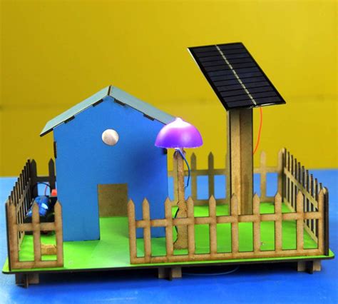 Solar Powered House DIY Kit