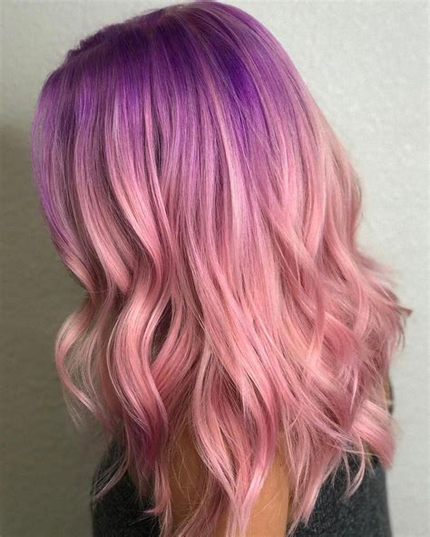 Pink And Purple Hair #hairtrend | Beautiful hair color, Pink purple ...