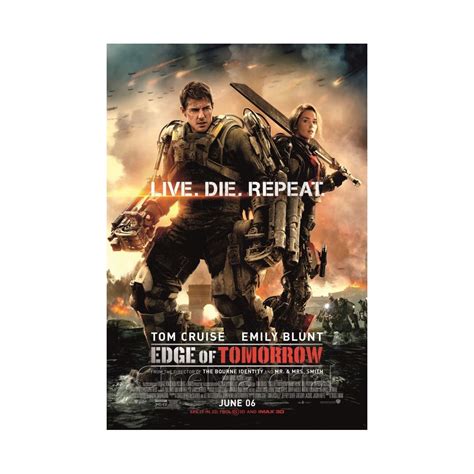 Edge of Tomorrow - 27" x 40" - Original US Poster - Cinéma Passion