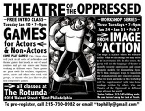 theatre of the oppressed - Google Search Teaching Drama, Drama Ideas, Theatre Arts, Onstage ...