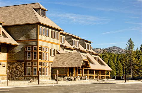 canyon-lodge-exterior | National park lodges, Cabins near yellowstone, National parks