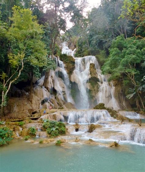 Kuang Si Waterfalls - Luang Prabang Laos Wagoners Abroad