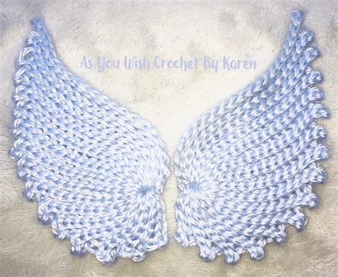 Crochet Angel Wings Pattern PDF Crochet Wings Pattern - Etsy