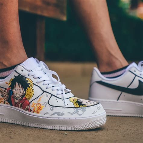 Custom AF1 : One PieceX Air force 1 Anime Custom Nike AF1 | Etsy