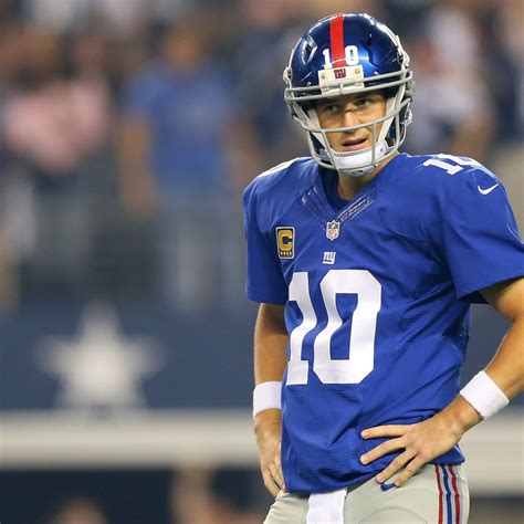 New York Giants Are Getting Exactly What They Signed Up for in QB Eli ...