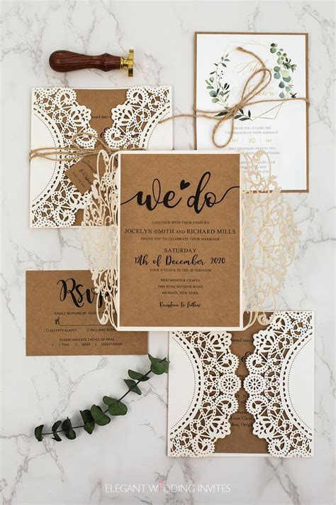 Rustic Wedding Invitations & Invites Online - EWI | Wedding themes ...