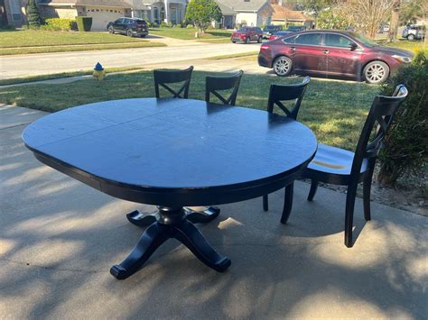 Black Dining Table for Free in Debary, FL | For Sale & Free — Nextdoor