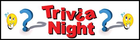 Trivia Night - RSVP Required | Events | St. Thomas' Preschool Ft ...