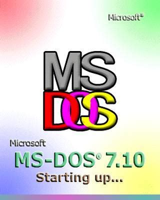 MS-DOS Logo - LogoDix