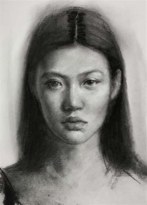 Portrait Sketches, Portrait Drawing, Portrait Art, Art Sketches, Charcoal Portraits, Pastel ...