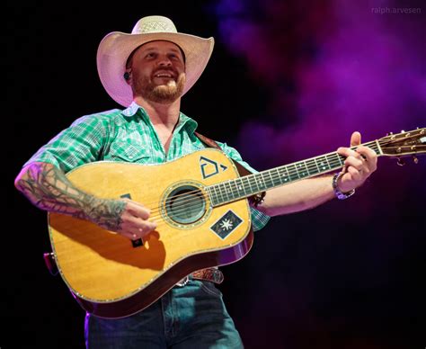 Cody Johnson performing at the Whitewater Amphitheater in New Braunfels, Texas