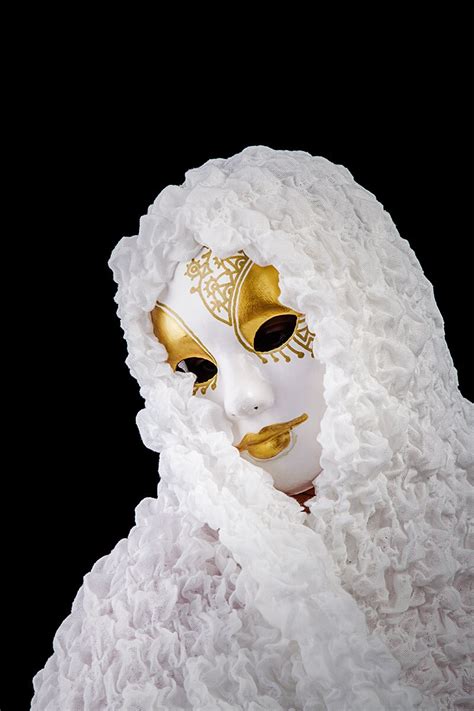 Gold masquerade mask for women or men. Carnival Venetian