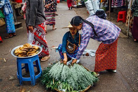 Woman Buying Herbs, Chauk Myanmar | Adam Cohn | Flickr