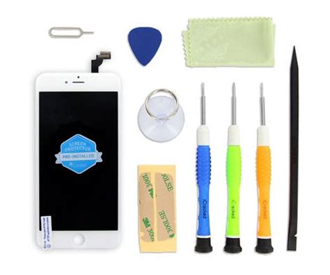 Cracked iPhone Screen Repair Kit