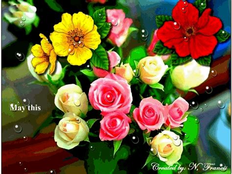 Birthday Flowers... Free Flowers eCards, Greeting Cards | 123 Greetings
