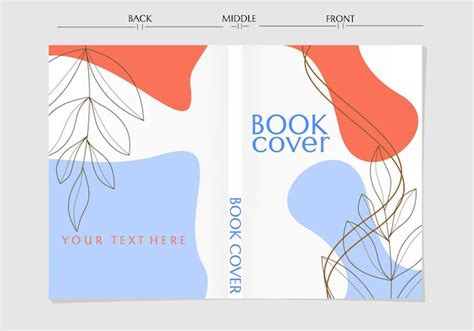 Premium Vector | Book Covers with minimal design. aesthetic boho ...