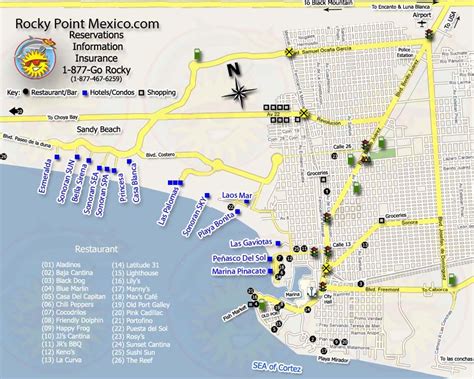 Puerto Penasco Mexico Map Campus Map | Images and Photos finder