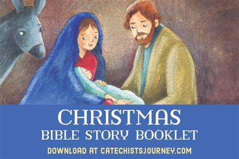 Christmas Bible Story Booklet - Catechist's Journey