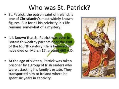 History of Saint Patrick's Day