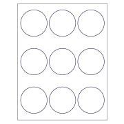 Template for Avery 22808 Print-to-the-Edge Round Labels 2-1/2" diameter | Avery.com | Diagrama ...