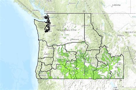 2014 Oregon & Idaho BLM Grazing Allotments In BLM Districts | Data Basin