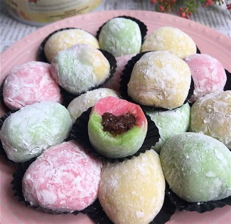 Resep Kue Mochi Jepang yang Enak | Makanan enak, Ide makanan, Kue lezat