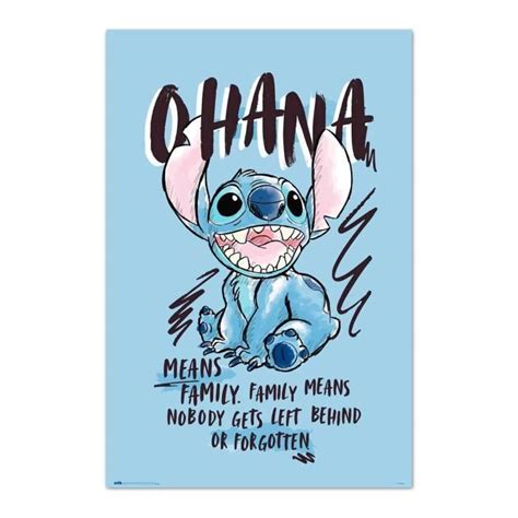 Affiche Disney Stitch - Cdiscount Maison