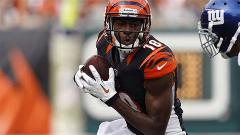 For the second time in his career, Bengals wide receiver A.J. Green ...