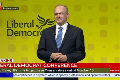 Ed Davey suggests Tories are 'c****' in Lib Dem Party conference speech