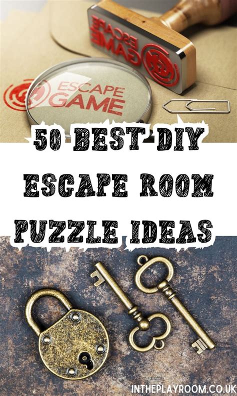 50 Best DIY Escape Room Puzzle Ideas - In The Playroom