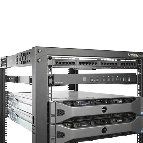 1U Server Rack Rails with Adjustable Mounting Depth | StarTech.com