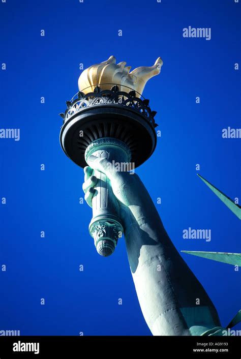 Statue Of Liberty, Torch Stock Photo - Alamy