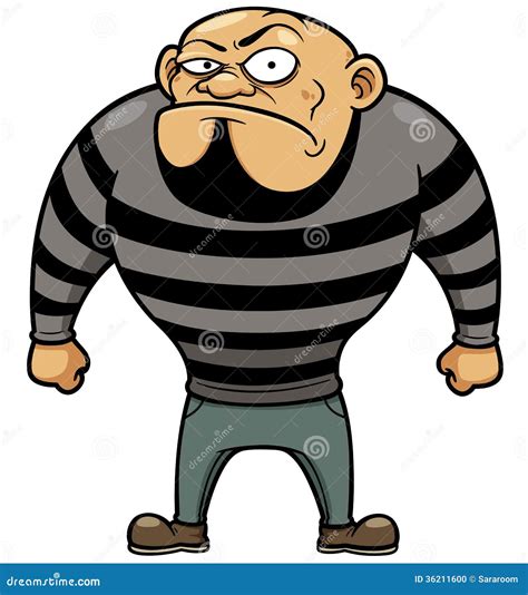 Cartoon Prisoner Vector Illustration | CartoonDealer.com #68201212