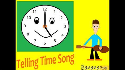 Telling Time for Kids - Learning to tell time song for children ...