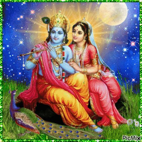 ️Radha Krishna ️ | Spirit animal art, Cartoon drawings, Krishna