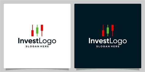 Trading financial vector logo. candlestick trading. trading stock symbol. market chart sign logo ...