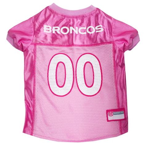 Pets First NFL Denver Broncos Pink Jersey for DOGS & CATS, Licensed ...