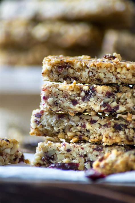 Low Carb Chewy Granola Bar - Keto Snack Recipe | Tasteaholics