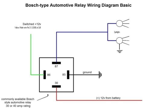 12v Relay Wiring Diagram 4 Pin