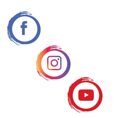Facebook Instagram Youtube Logos - IMAGESEE