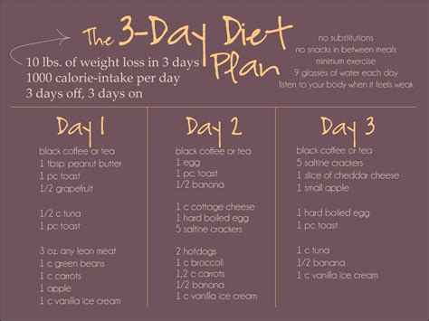 The 3 diet plan – Health Blog