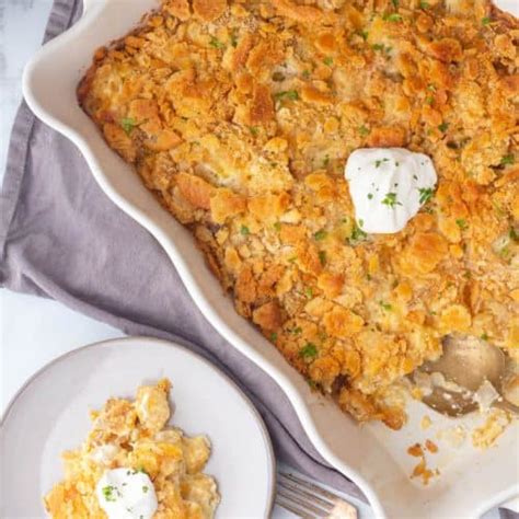 Cheesy Potato Casserole (Also known as Funeral Potatoes)