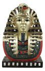 Golden Mask of King Tut Statue 8"H Egyptian Pharaoh Vulture and Cobra ...