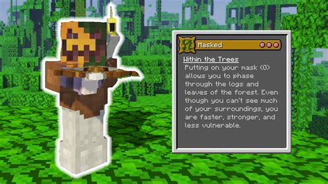 Minecraft Origins Mod: Masked (Custom Origin) - YouTube