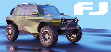 2030 Toyota FJ-E Imagined as the Electric Bronco Rival We Need - autoevolution